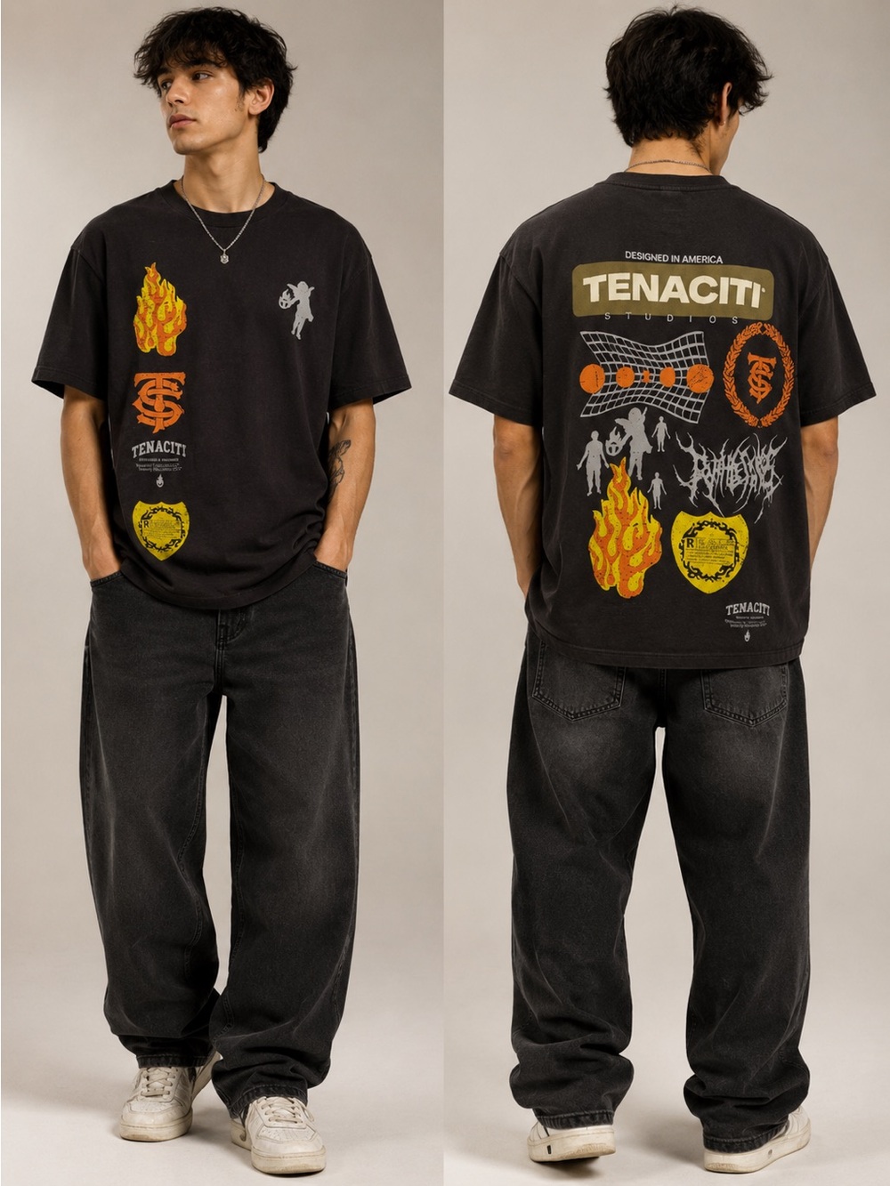 Black Tenaciti Studio Shirt